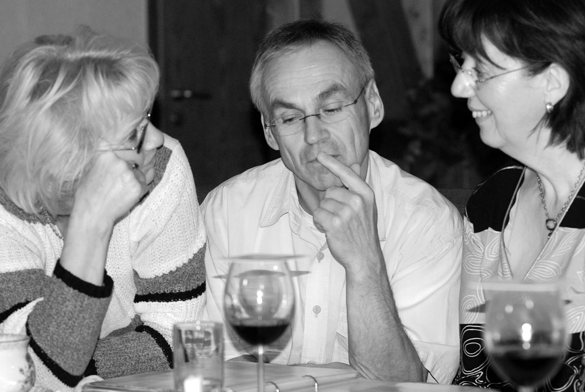 Fotoclub: Absprache Trauerfeier für Günter Giese