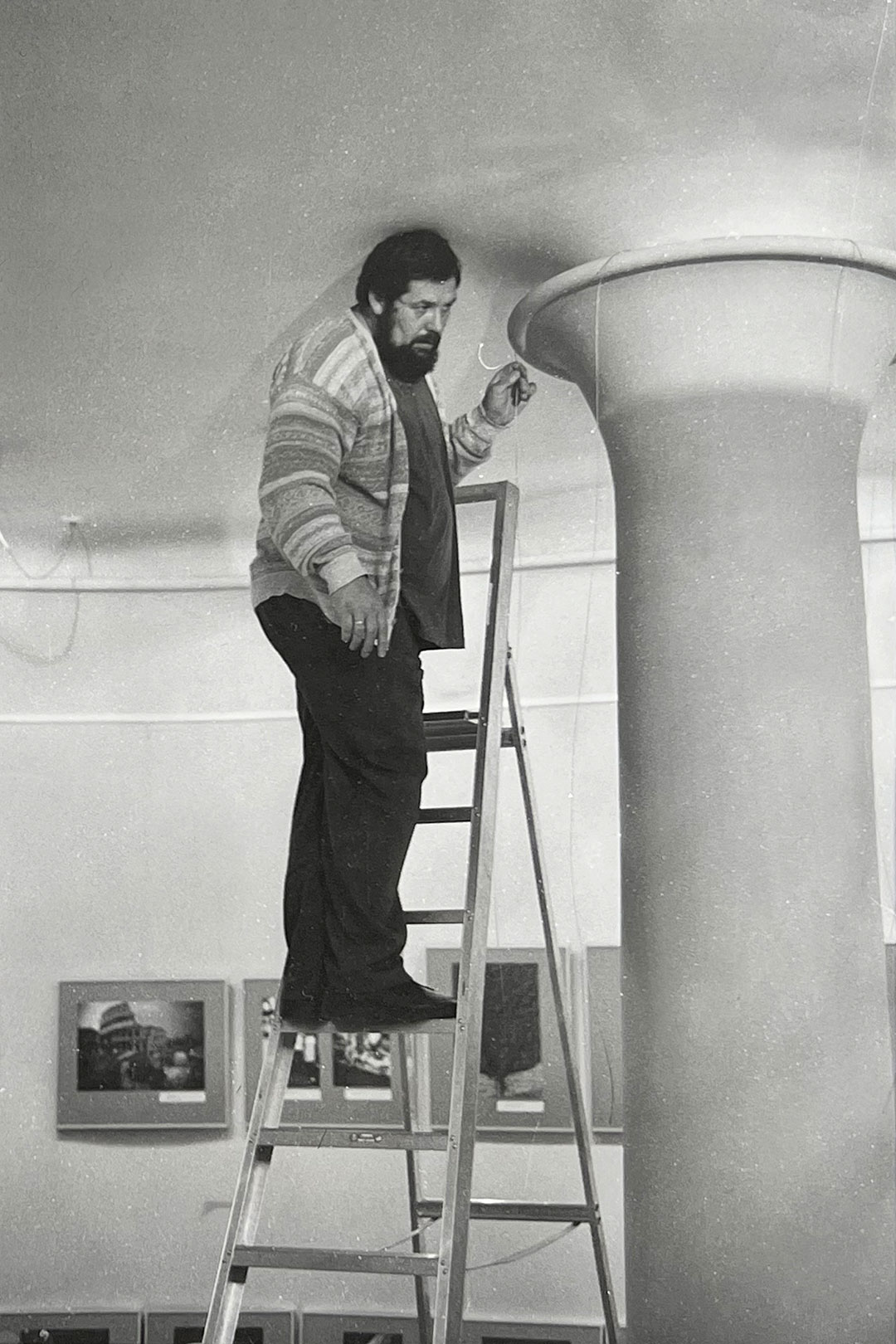 Thüringer Landesfotoschau 1994: Suhl Kunstkabinett im Haus Philharmonie: Aufbau