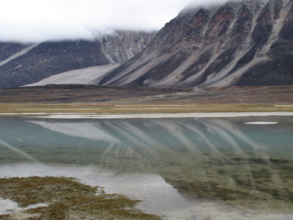 Flusstal auf Nuussuaq . Grönland (Foto: Manuela Hahnebach)