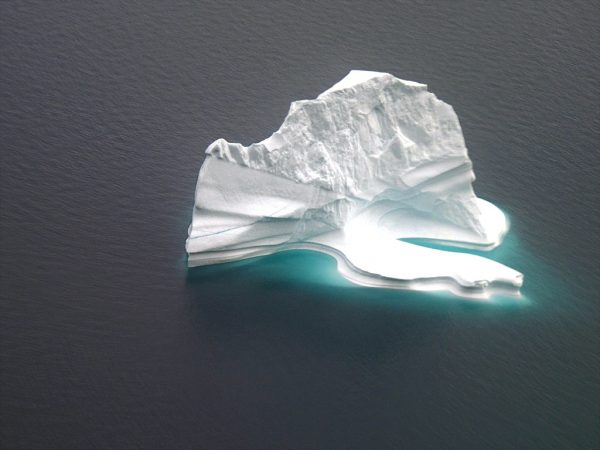 Eisberg vor Grönland (Foto: Manuela Hahnebach)