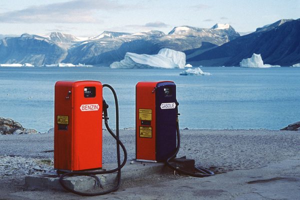 Letzte Tankstelle vorm Nordpol . Grönland (Foto: Andreas Kuhrt)