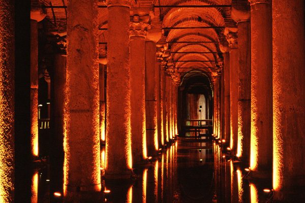 Zisterne der 1000 Säulen in Istanbul (Foto: Ines Koch)