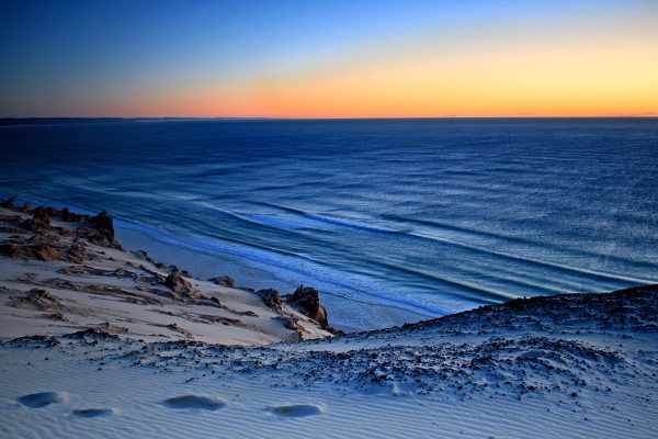 Einsame Spuren (Foto: Sandra Heußinger)