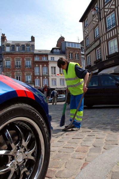 Straßenfeger (Foto: Günter Giese)