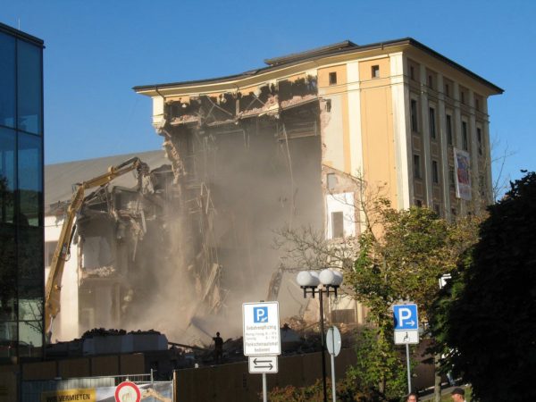 Serie: Kulturhaus Abriss (Foto: Manfred Hiersemann)