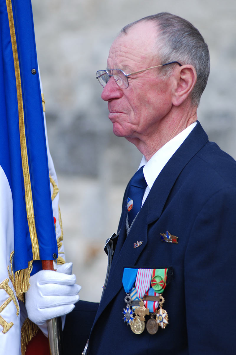 Der Kriegsveteran (Foto: Günter Giese)