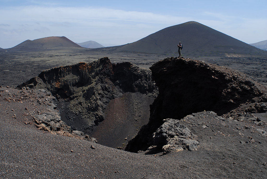 Vulkane auf Lanzarote (Foto: Manuela Hahnebach)
