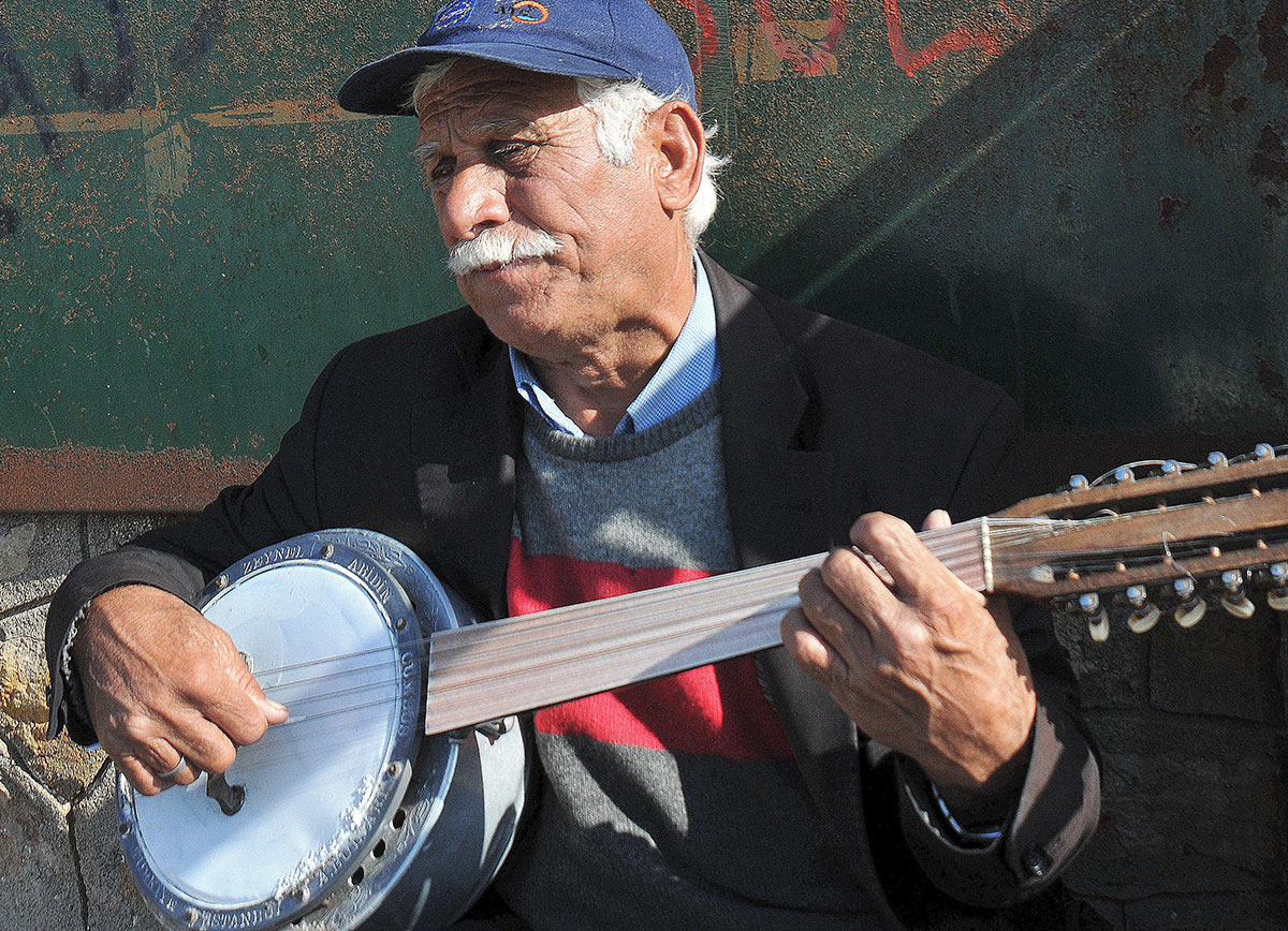 Türkischer Musiker (Foto: Karl-Heinz Richter)