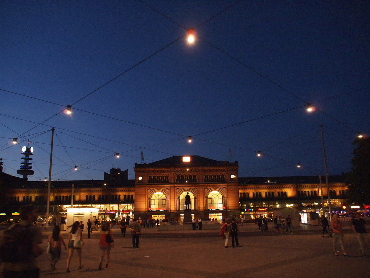 Bahnhof Hanover (Foto: Manuela Hahnebach)