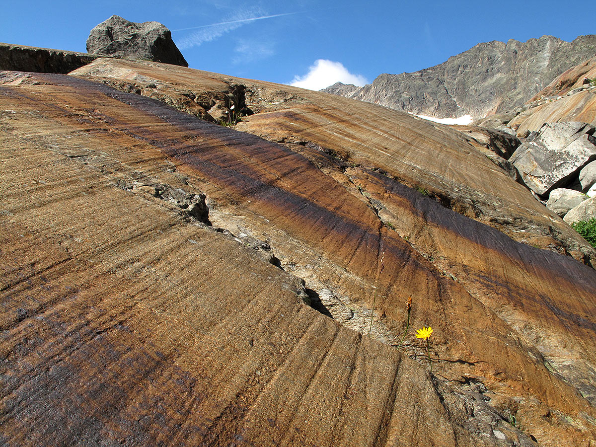 Gletscherschliff (Foto: Andreas Kuhrt)