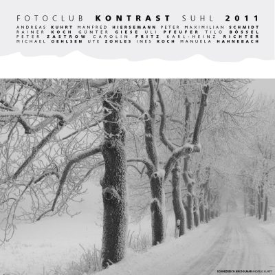 Fotoclub Kontrast Kalender 2011: Schneereich am Dolmar (Foto: Andreas Kuhrt)