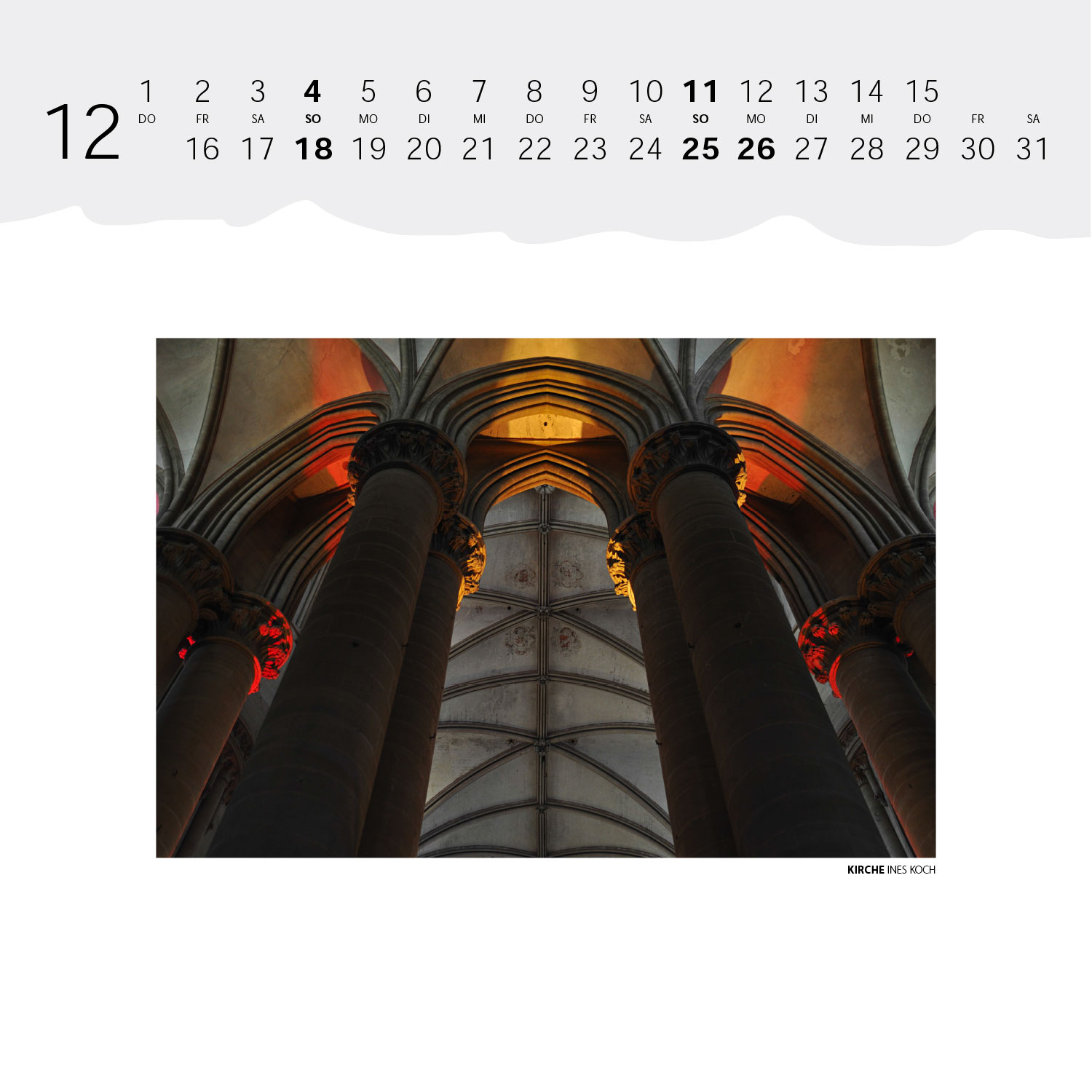 Fotoclub Kontrast Kalender 2011: Kirche (Foto: Ines Koch)