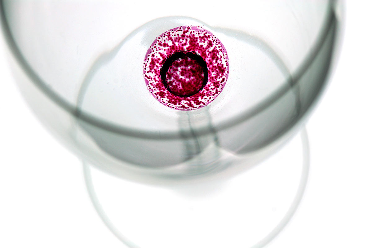 Serie: Rubinroter Rest (Foto: Manuela Hahnebach)