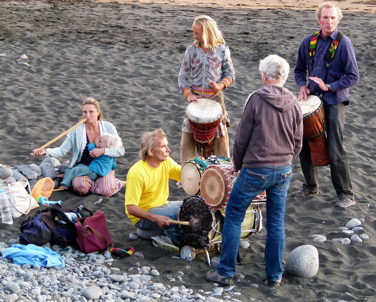 Am Strand (Foto: Karl-Heinz Richter)