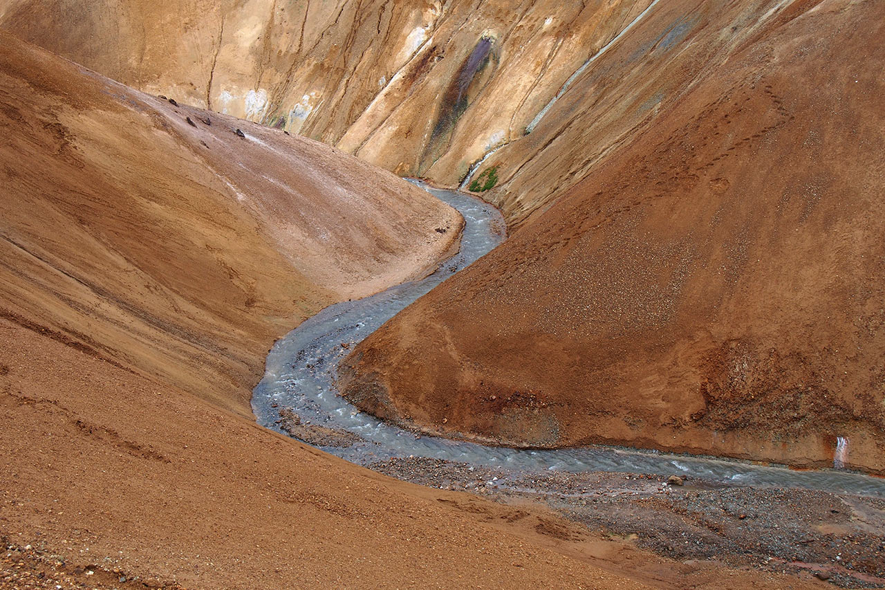 Fluss in Island (Foto: Manuela Hahnebach)