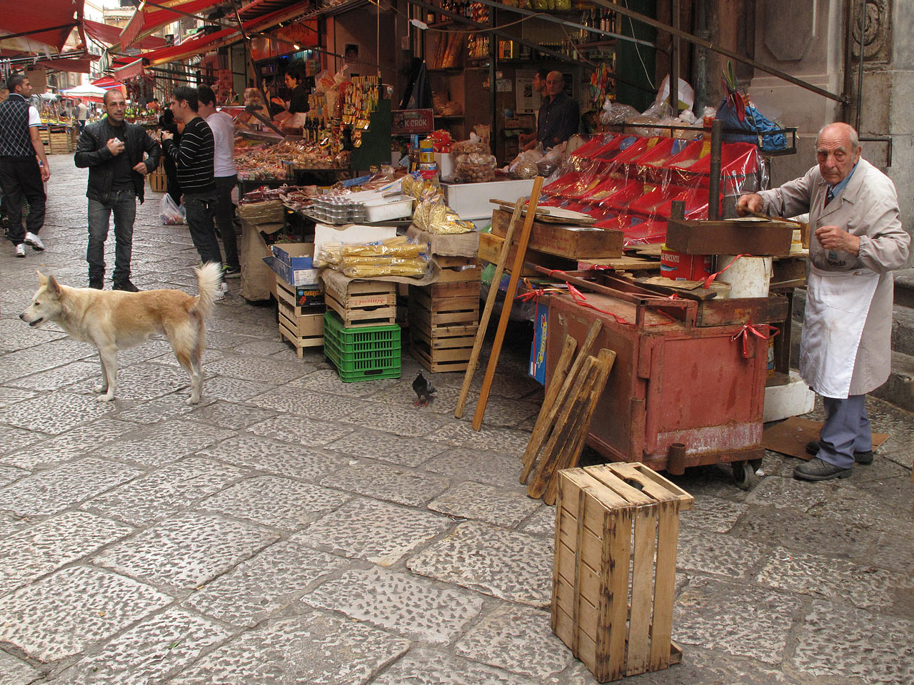 Markt in Palermo (Foto: Andreas Kuhrt)
