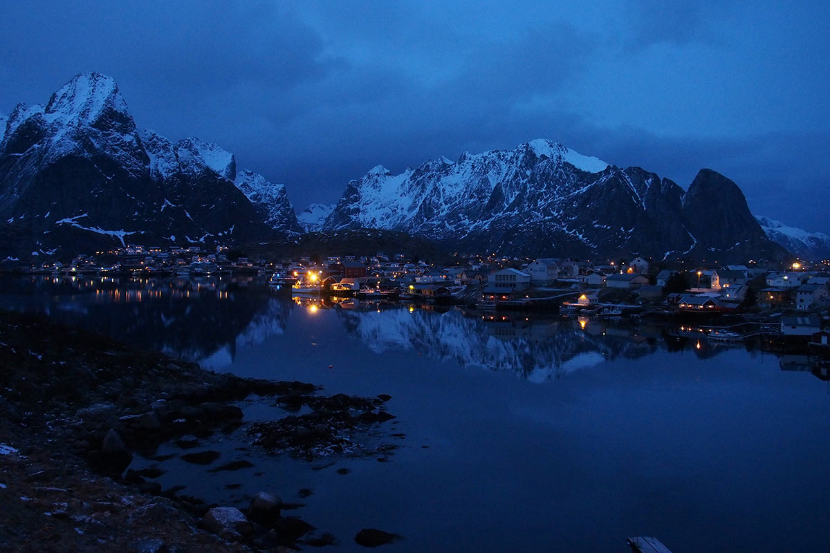 Blaue Stunde (Foto: Manuela Hahnebach)