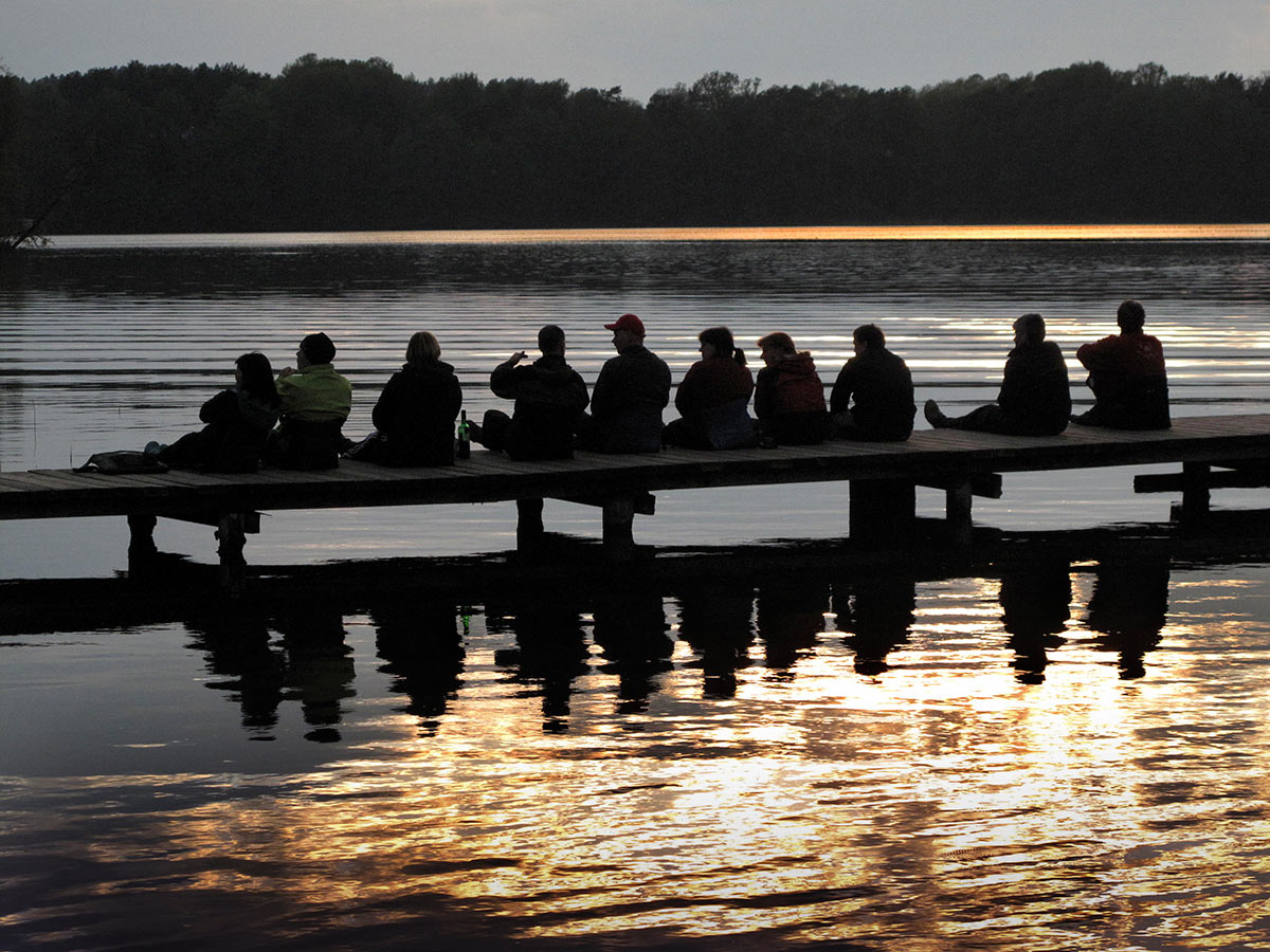 Stegparty (Foto: Manuela Hahnebach)