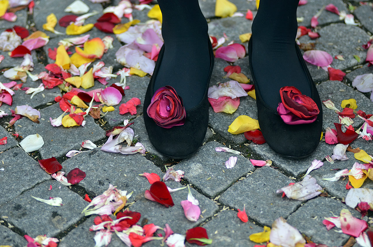 Die Hochzeitsschuhe (Foto: Günter Giese)