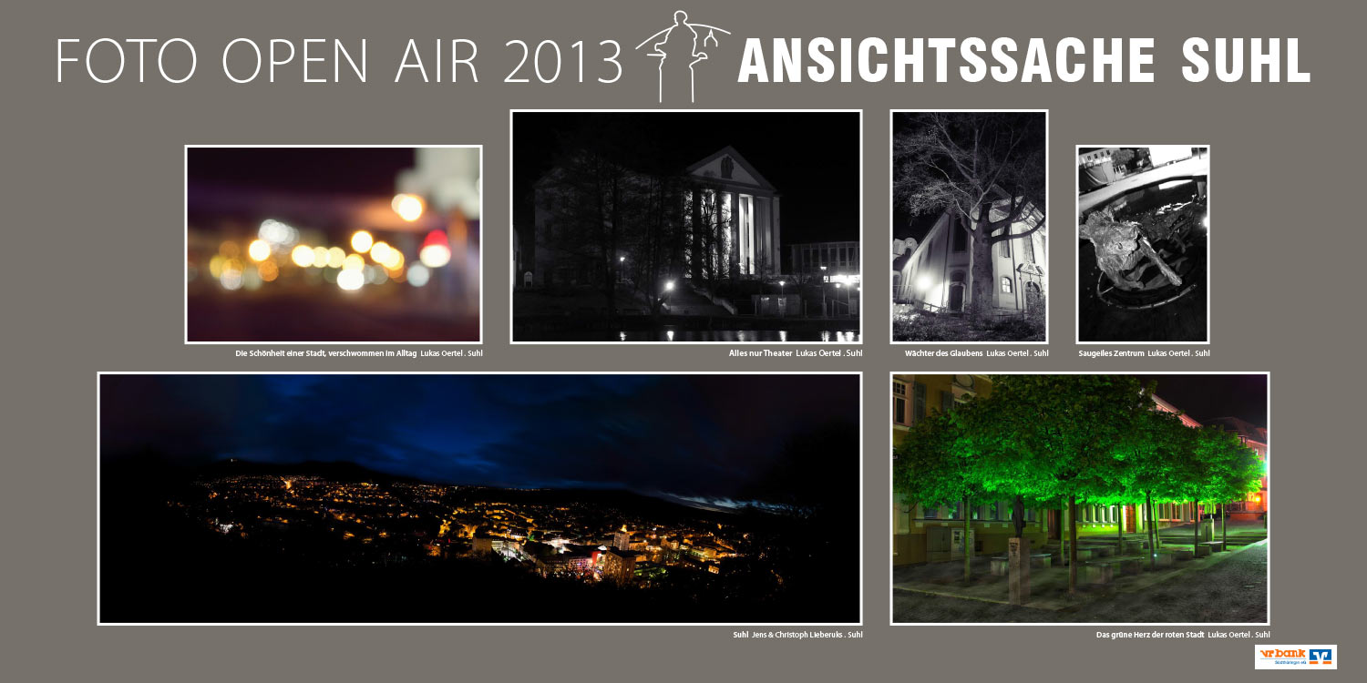 2013-ansichtssache-suhl-08 Ausstellung "Ansichtssache Suhl": Lukas Oertel, Jens & Christoph Lieberuks . Foto Openair Suhl 2013