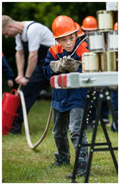 Löschangriff (Foto: Uli Pfeufer)