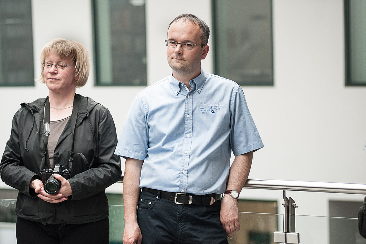 Fotoclubausstellung "Schau!" abbauen