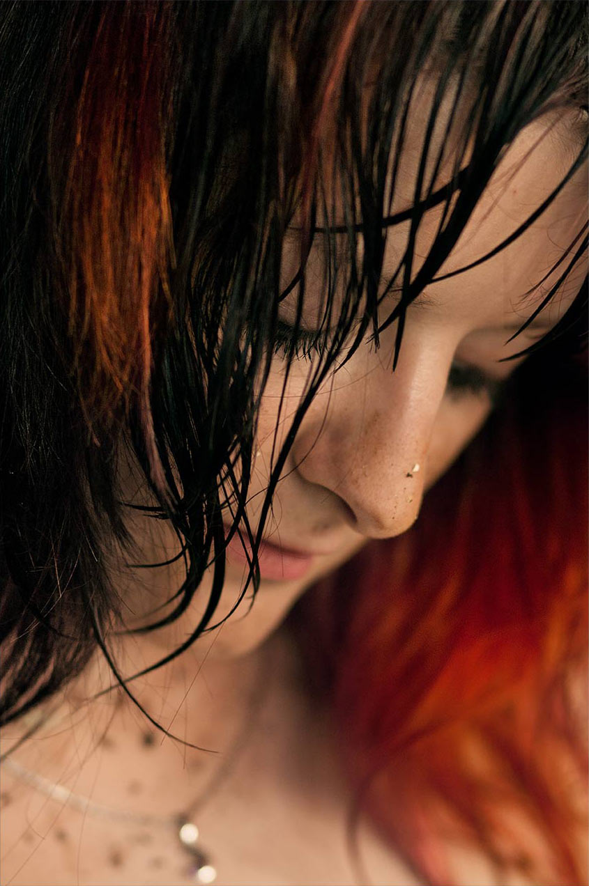 Rotes Haar (Foto: Frank Hausdörfer)