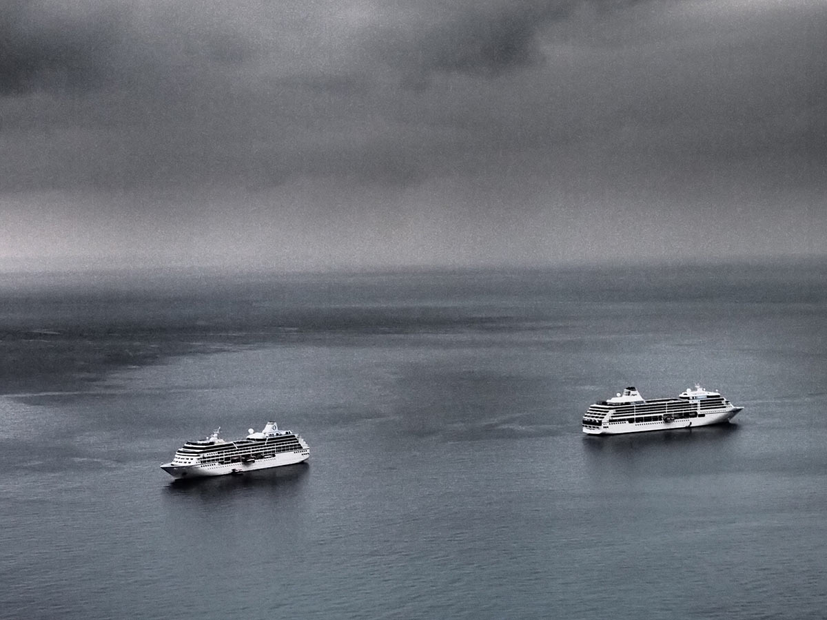 Zwei Schiffe (Foto: Ines Koch)