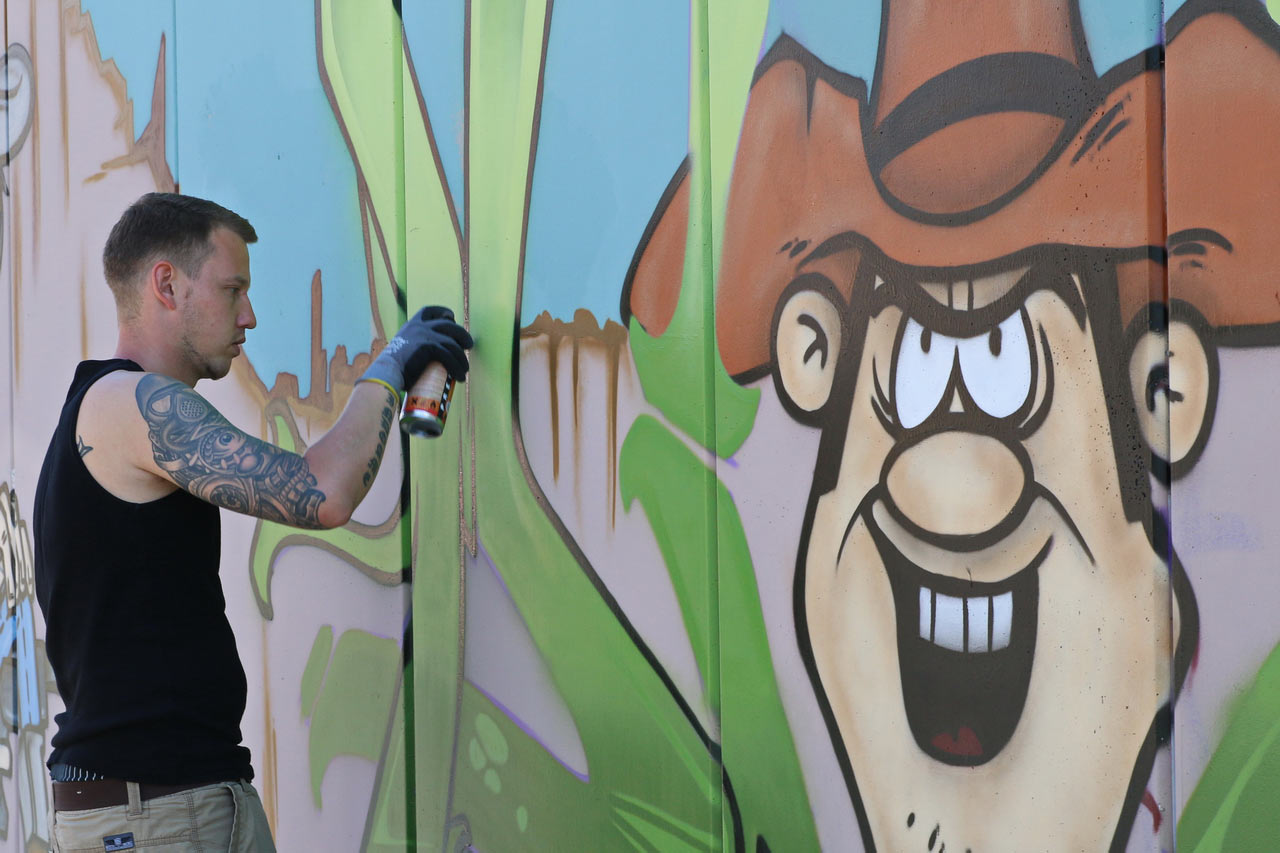 2014-07-Graffiti_Ilmenauer_Strasse_rok_12 Graffiti (Foto: Roland Kastner)