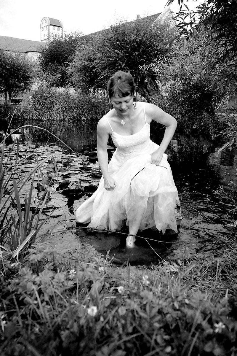 Serie: Die Braut aus dem Teich (Foto: Manuela Hahnebach)