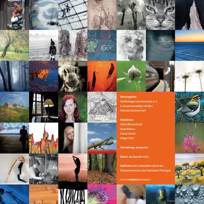 Rückseite . Literaturkalender Thüringer Ansichten 2015