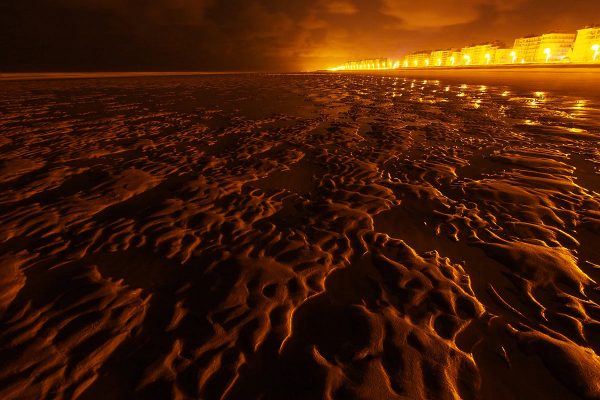 Nachts am Strand (Foto: Andreas Kuhrt)