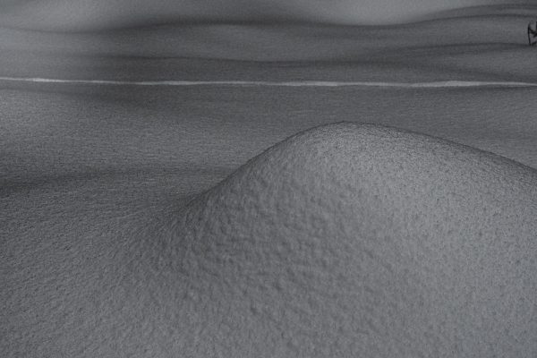 Profil im Schnee (Foto: Ines Koch)