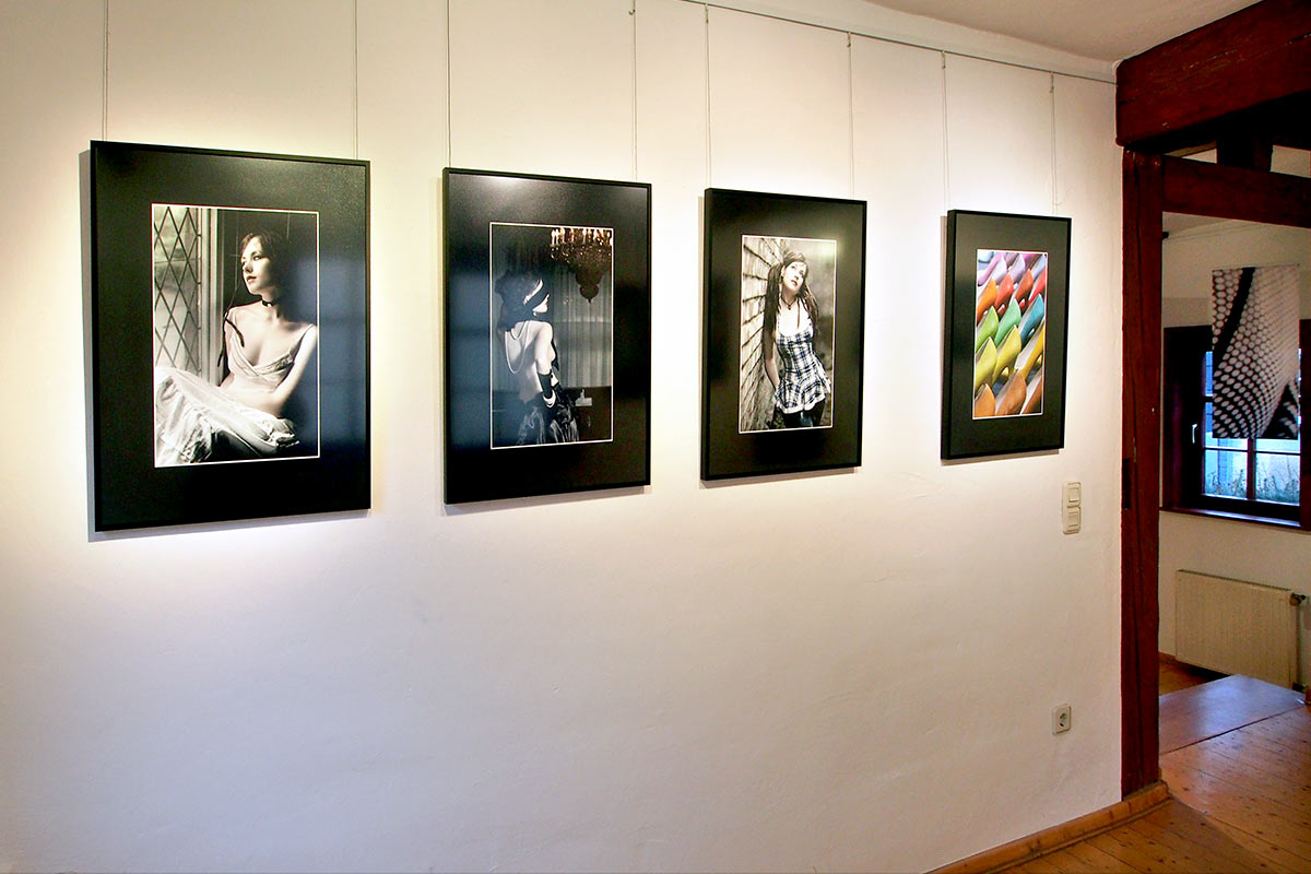 Fotoausstellung Kontrast . Galerie im Bürgerhaus Zella-Mehlis . 2014 (Foto: Manuela Hahnebach)