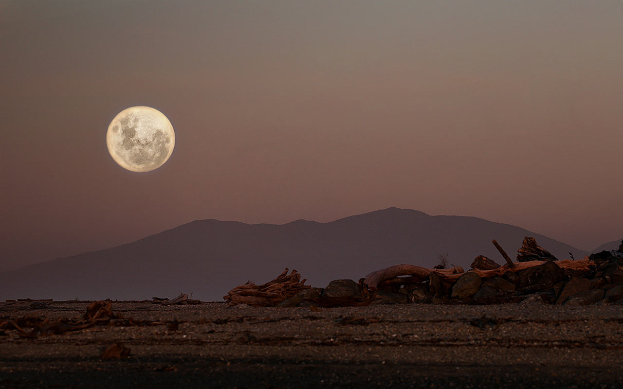 Mondaufgang (Foto: Frank Hausdörfer)