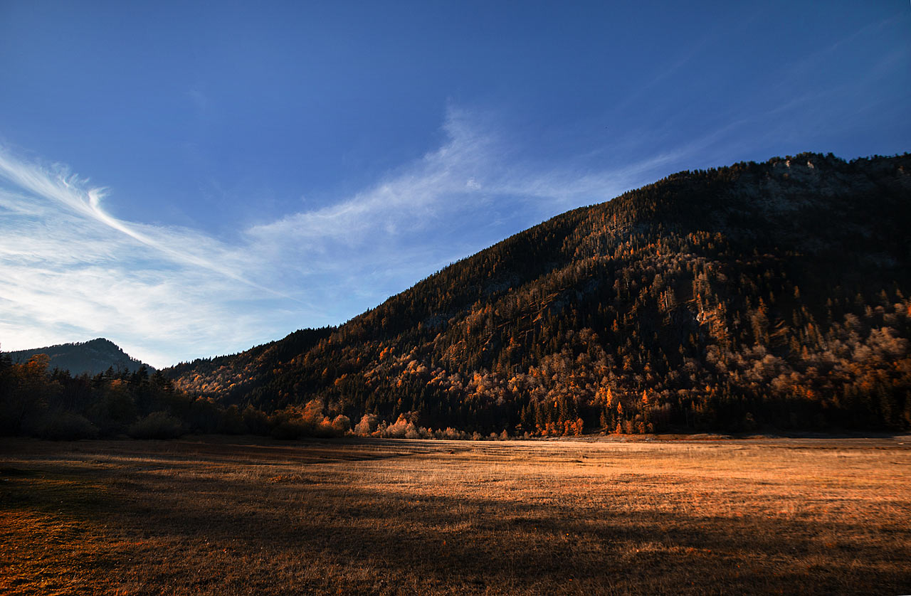 Herbst am Mittersee (Foto: Frank Hausdörfer)