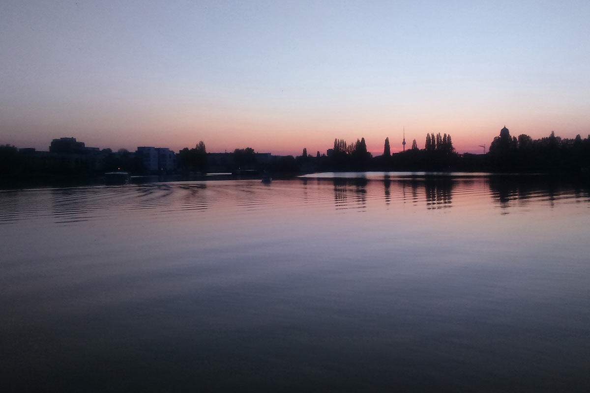 Abendstimmung in Berlin (Foto: Karl-Heinz Richter)