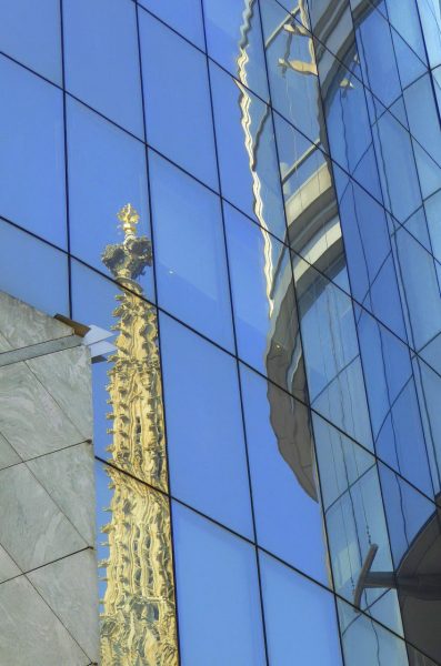 Wiener Spiegelung (Foto: Karl-Heinz Richter)