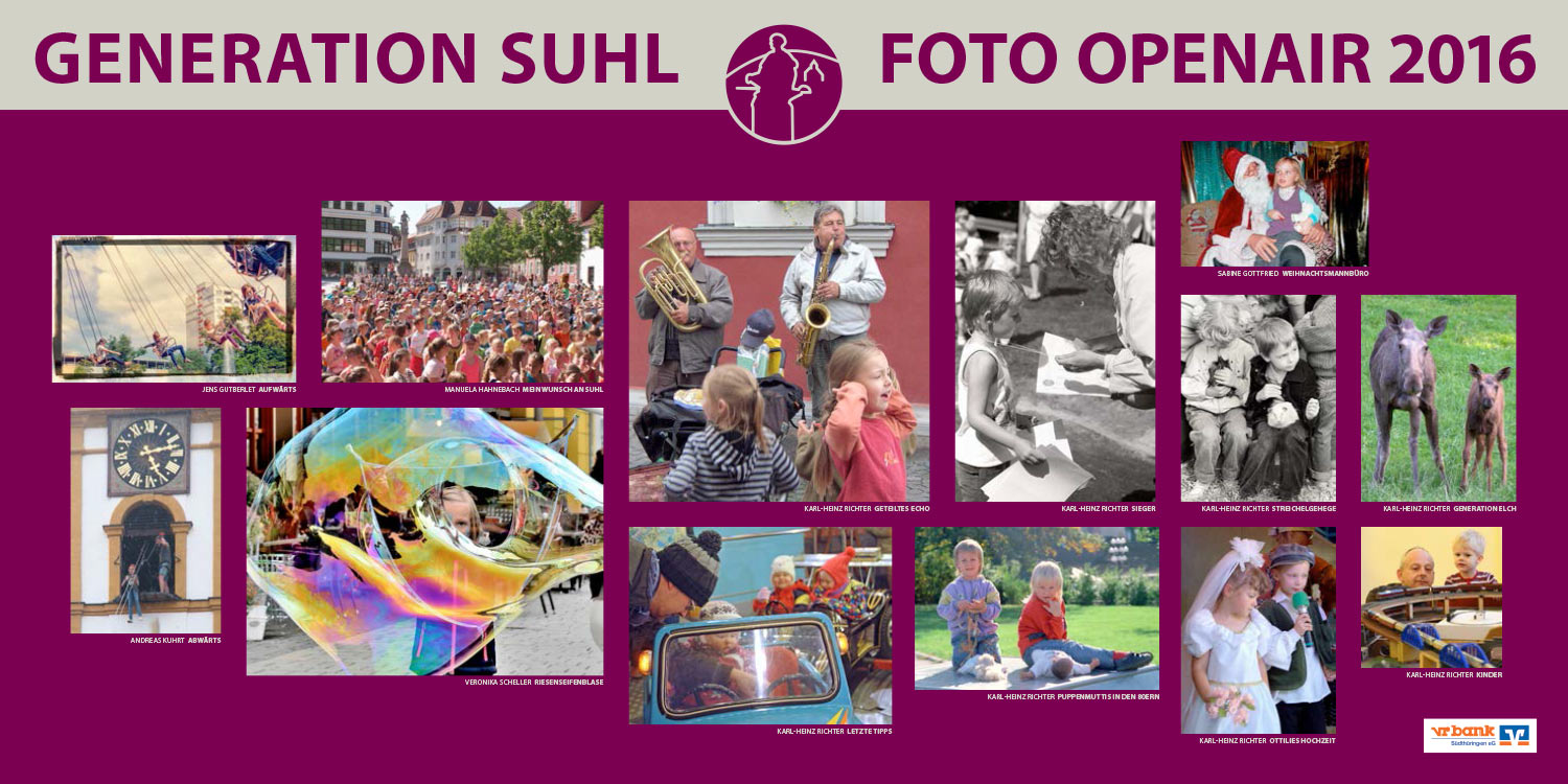 2016-generation-suhl-ausstellung-04 Ausstellung "Generation Suhl": Jens Gutberlet, Manuela Hahnebach, Karl-Heinz Richter, Sabine Gottfried, Andreas Kuhrt, Veronika Scheller . Foto Openair Suhl 2016