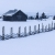 Winter-Zaun (Foto: Manuela Hahnebach)