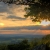 Sonnenuntergang an der Steinsburg (Foto: Lucas Hotop)