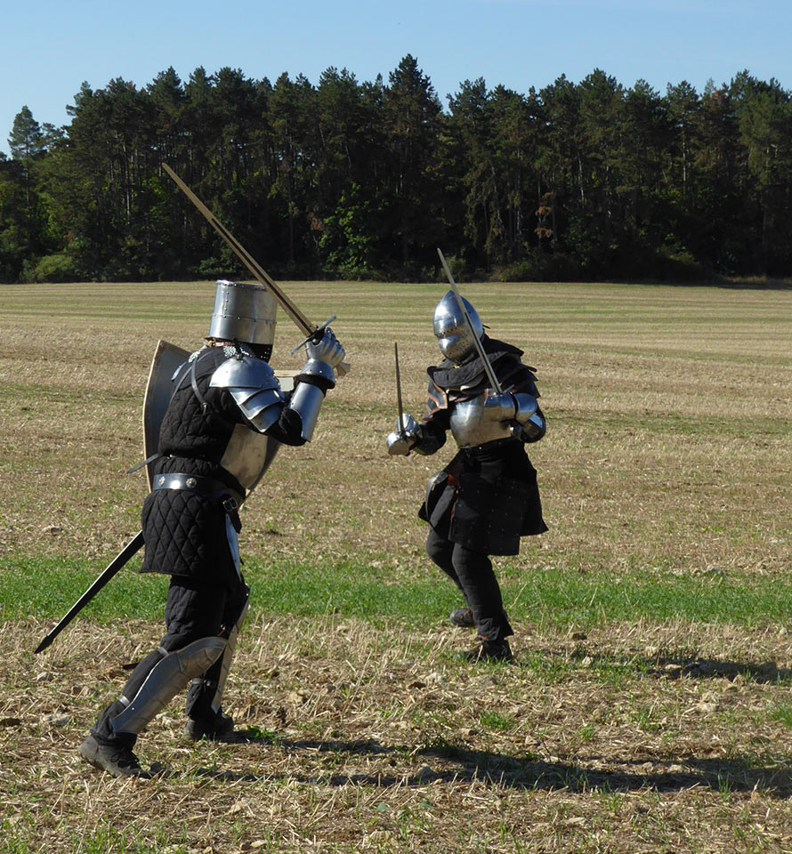 Rittertraining (Foto: Karl-Heinz Richter)