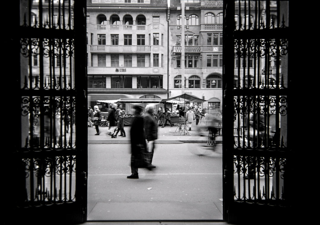 Blick nach draußen (Foto: Lucas Hotop)