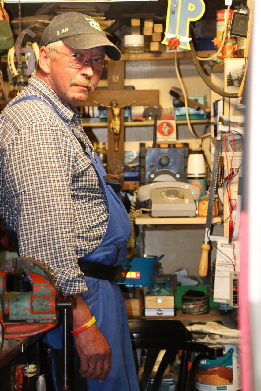 Hausmeister K. (Foto: Peter Maximilian Schmidt)