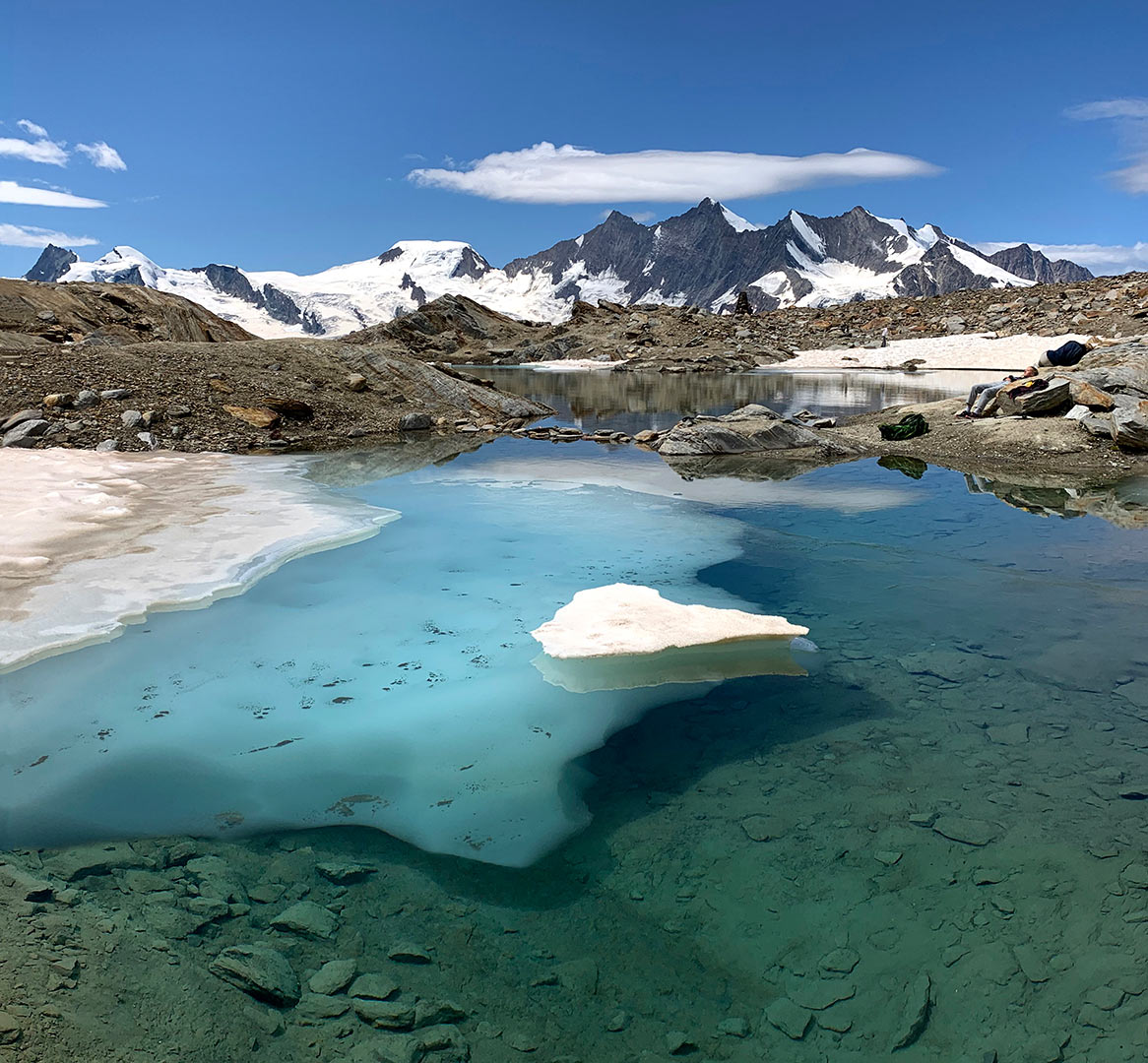 Viertausender-Blick (Foto: Manuela Hahnebach)