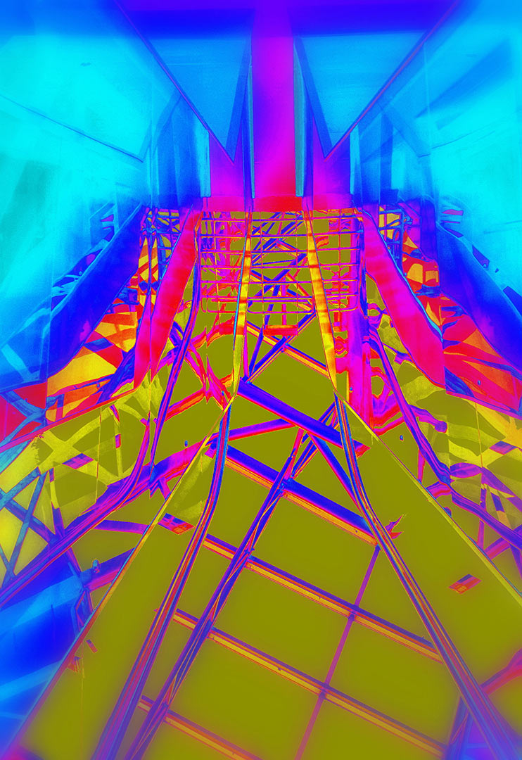 Zwei Rolltreppen - ein Ziel (Foto: Karl-Heinz Richter)