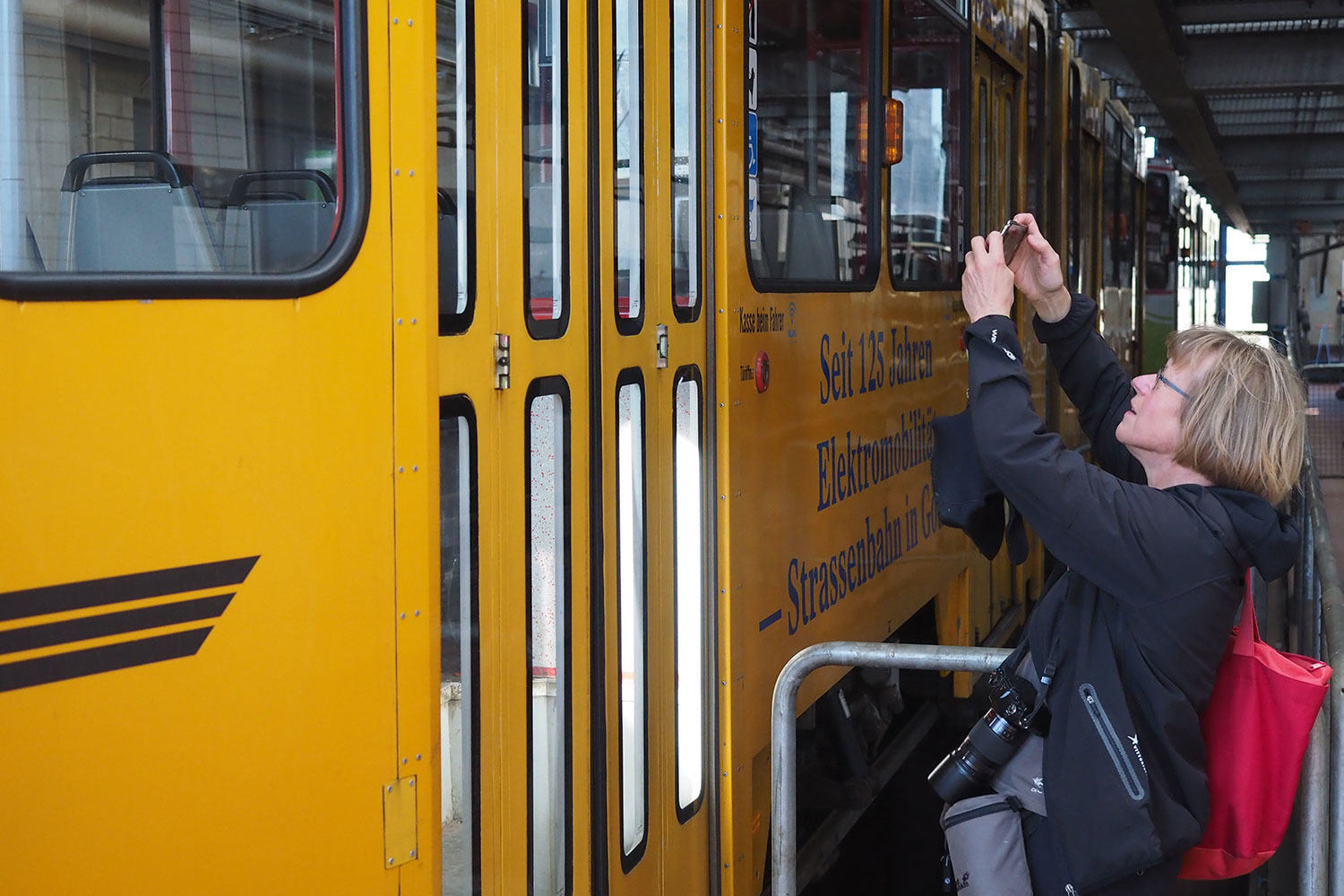 2019-strassenbahndepot-gotha-M0015750ak Im Straßenbahndepot der Thüringer Waldbahn Gotha (Foto: Andreas Kuhrt)