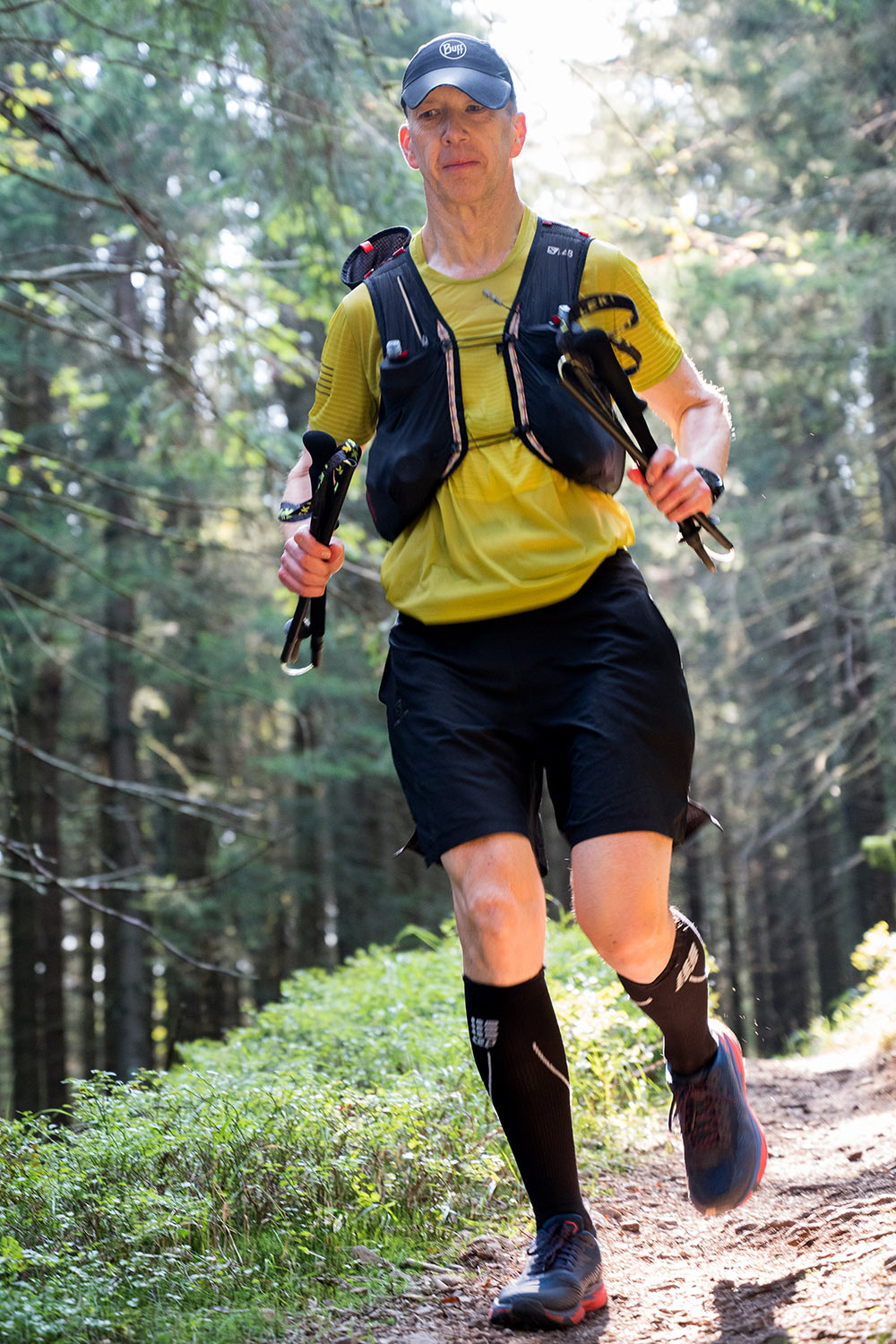 Beim Schneekopf . Südthüringentrail 2020 (Foto: Uli Pfeufer)