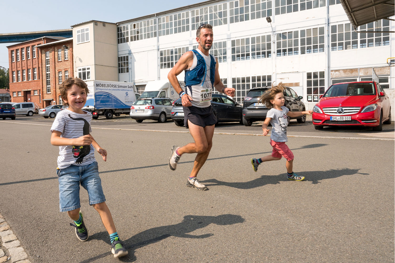 Zum Ziel . Südthüringentrail 2020 (Foto: Uli Pfeufer)