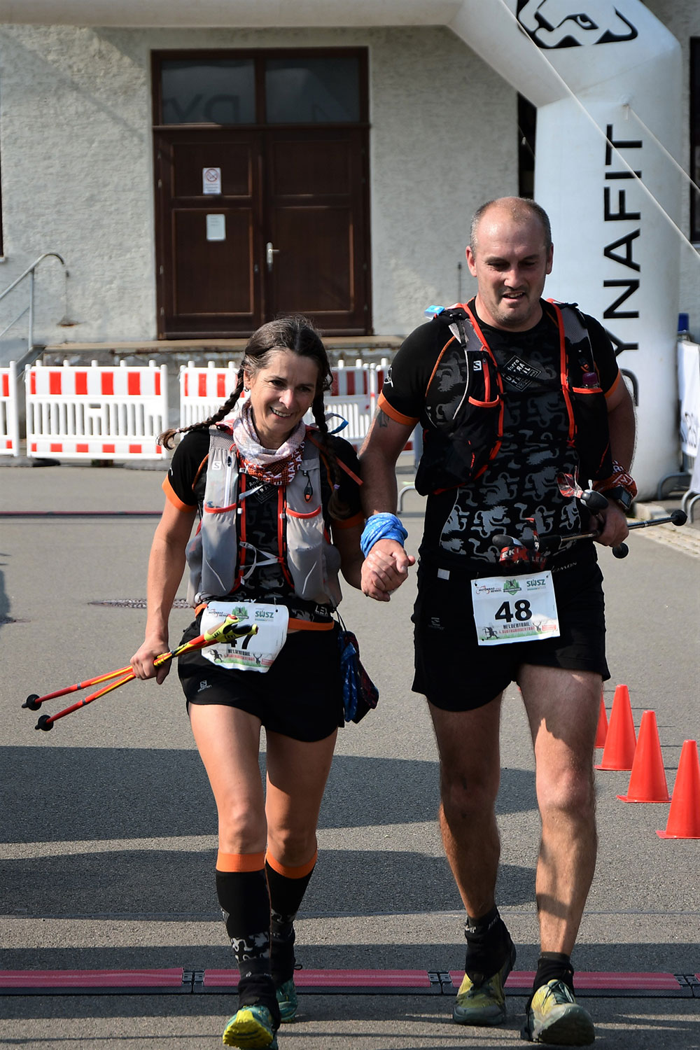Im Ziel . Südthüringentrail 2020 (Foto: Dietmar Schmidt)